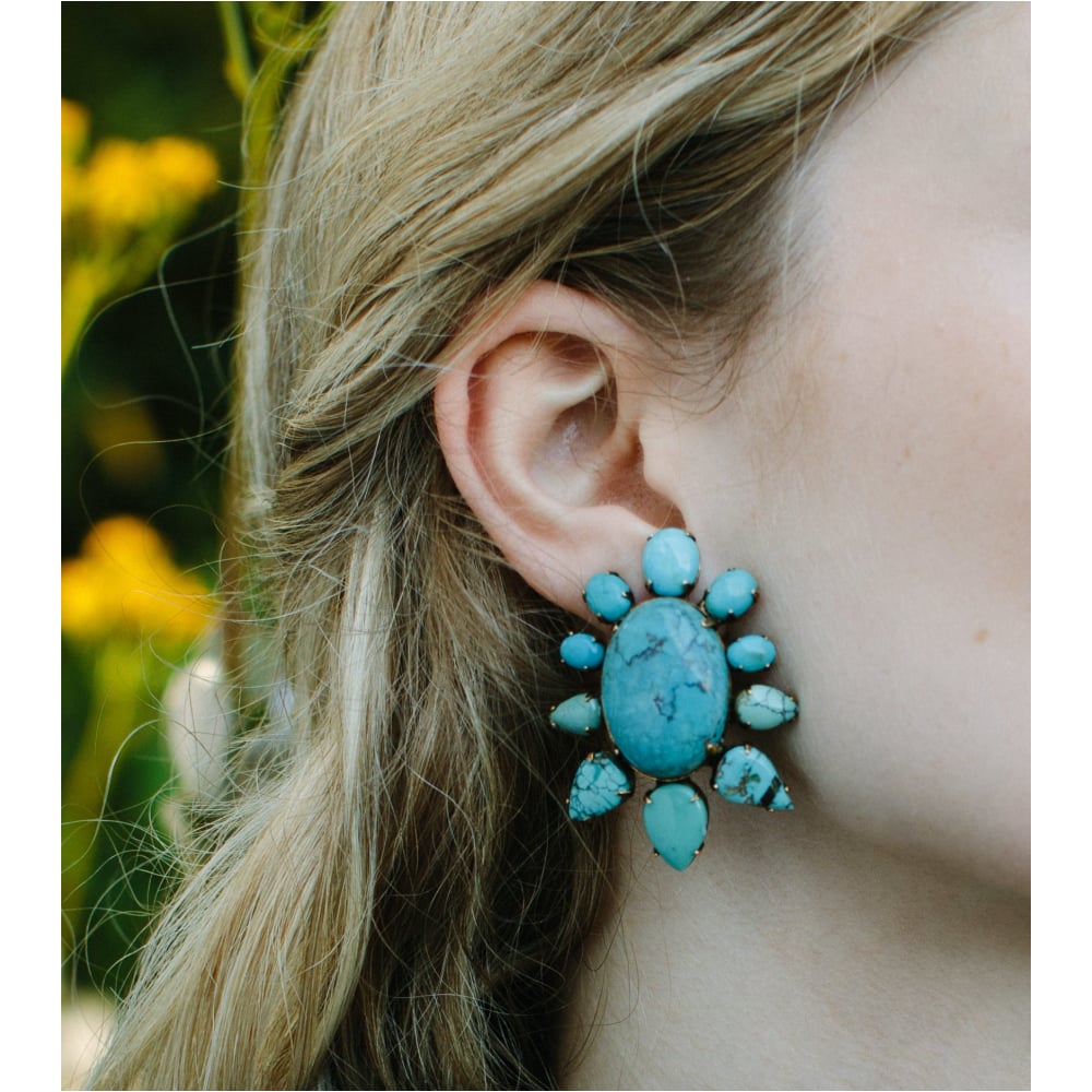 Hypoallergenic Turquoise Earrings for Sensitive Ears Comfort – Pretty  Sensitive Ears